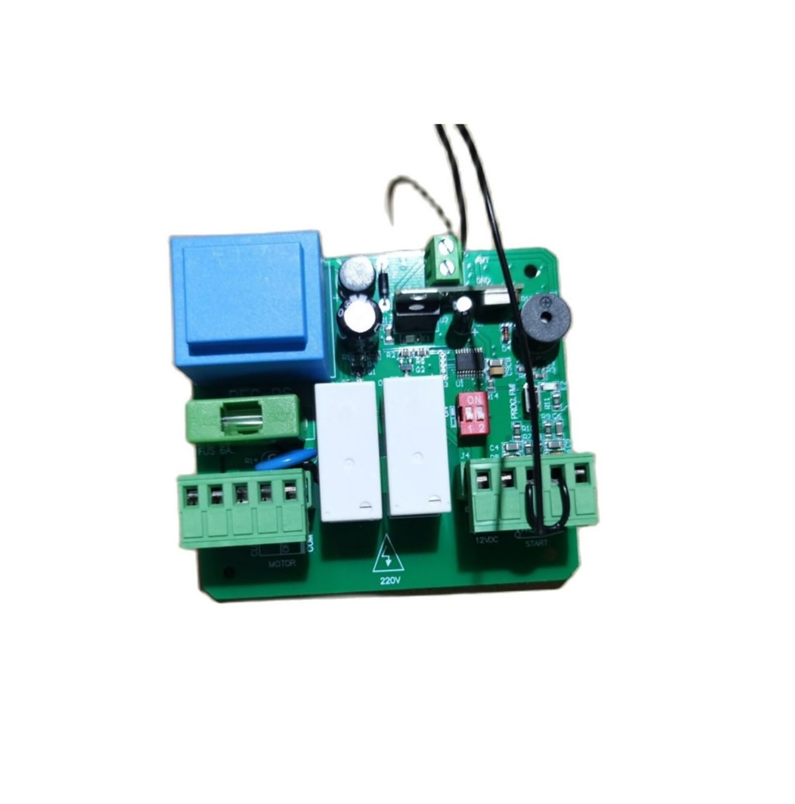 Roller Shutter Control 433mhz Remote NC Motor Speed Adjustable Residential, Commercial(PCB 2 Remote)