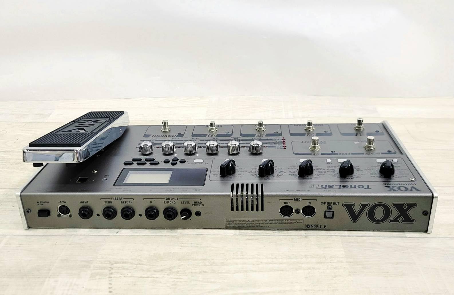 Amazon | VOX ToneLab LE マルチエフェクター 真空管 | エレキギター
