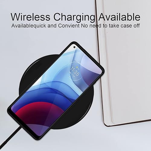 Miniatura 5 de zaztify Funda de teléfono para Motorola Moto G Power 2021, diseño de corazón de amor rosa irregular, pastel, estética, linda, a prueba de golpes,