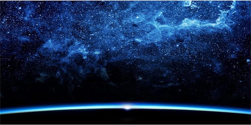 SIEDYCV 20x10ft Night Sky Starry Stars Backdrop Outer Space Galaxy Universe Nebula Photography Background for Theme Birthday Party Decor Artistic