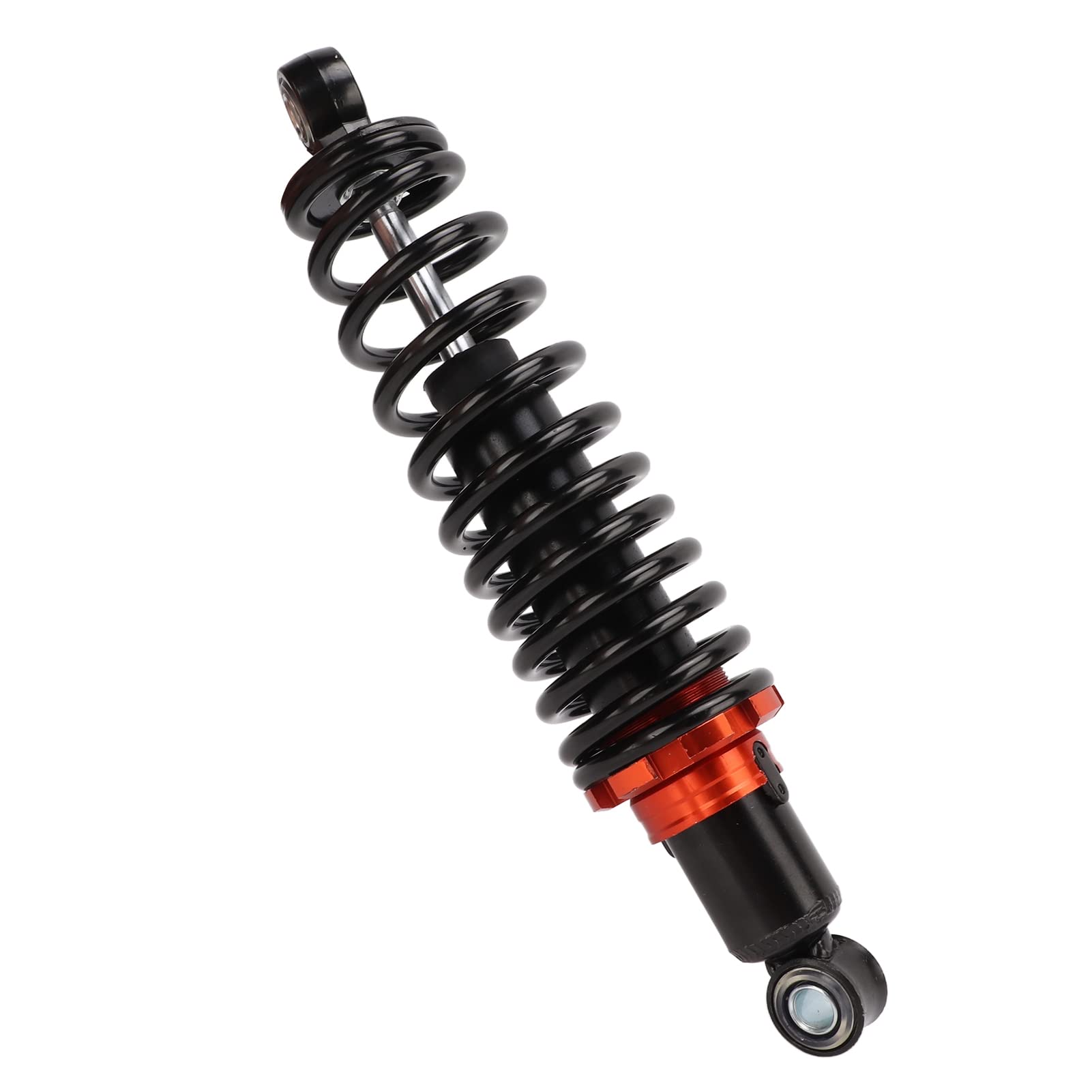 Ammortizzatore universale per moto, ammortizzatori posteriori in acciaio inossidabile, ammortizzatore elettromobile per bici elettrica da 27 cm/10,63 pollici con cappuccio in
