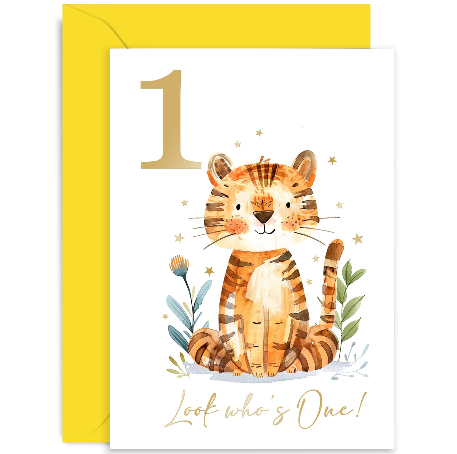 Tarjeta De Primer Cumpleaños Para Niños Personalizada. Para Hijo, Hermano, Nieto, Bisnieto, Recuerdo, Se Puede Enmarcar. Hijo, Hermano Bisnieto - España