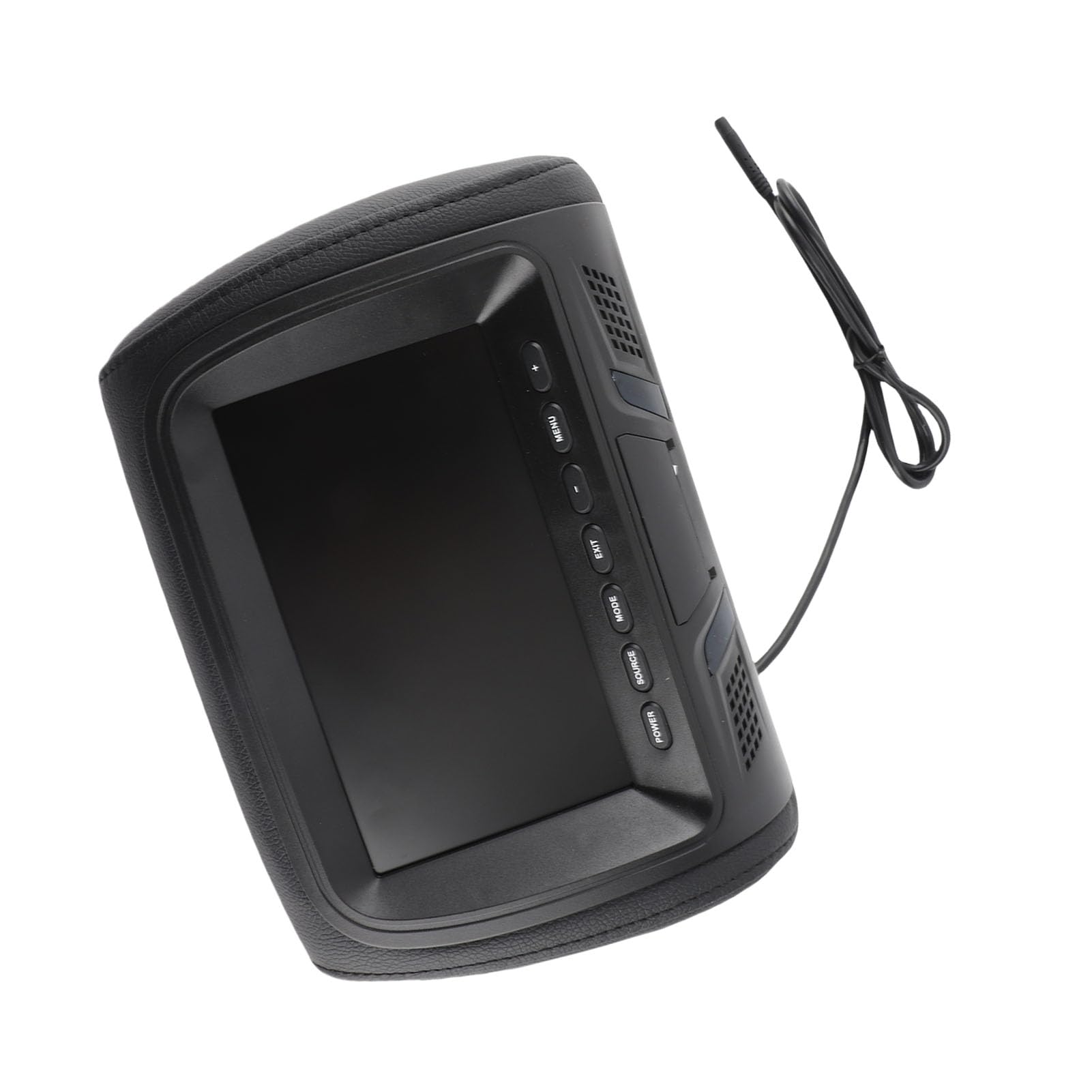 Lettore Poggiatesta KIMISS, Schienale Seggiolino Auto Monitor Lettore Multimediale MP5 Display LCD Poggiatesta MP5 Supporto 7 Pollici Amplificatore USB