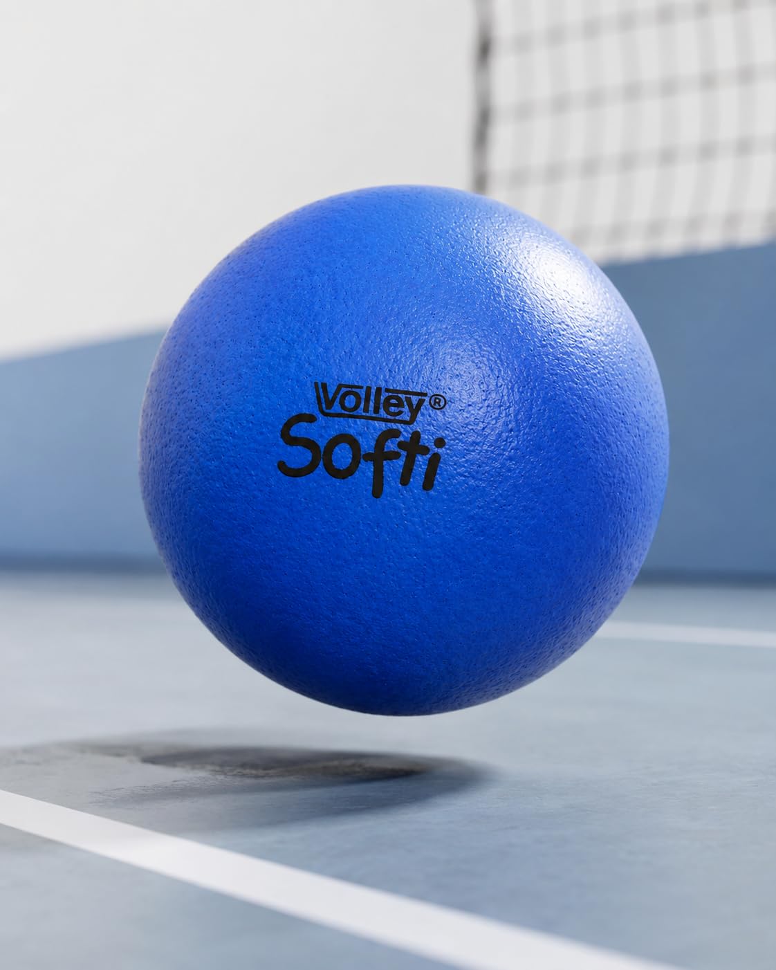 Original Volley Softi Schaumstoffball für Kinder & Erwachsene, 65g Softball, Volleyball für Indoor & Outdoor, leicht & sicher, Rot, Blau, Grün, Orange, Lila, Gelb