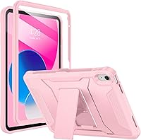 Vista 35 de Funda Soke para iPad (A16) de 11ª Generación de 11 pulgadas 2025, iPad de 10ª Generación de 10.9 pulgadas 2022, con protector de pantalla Azul