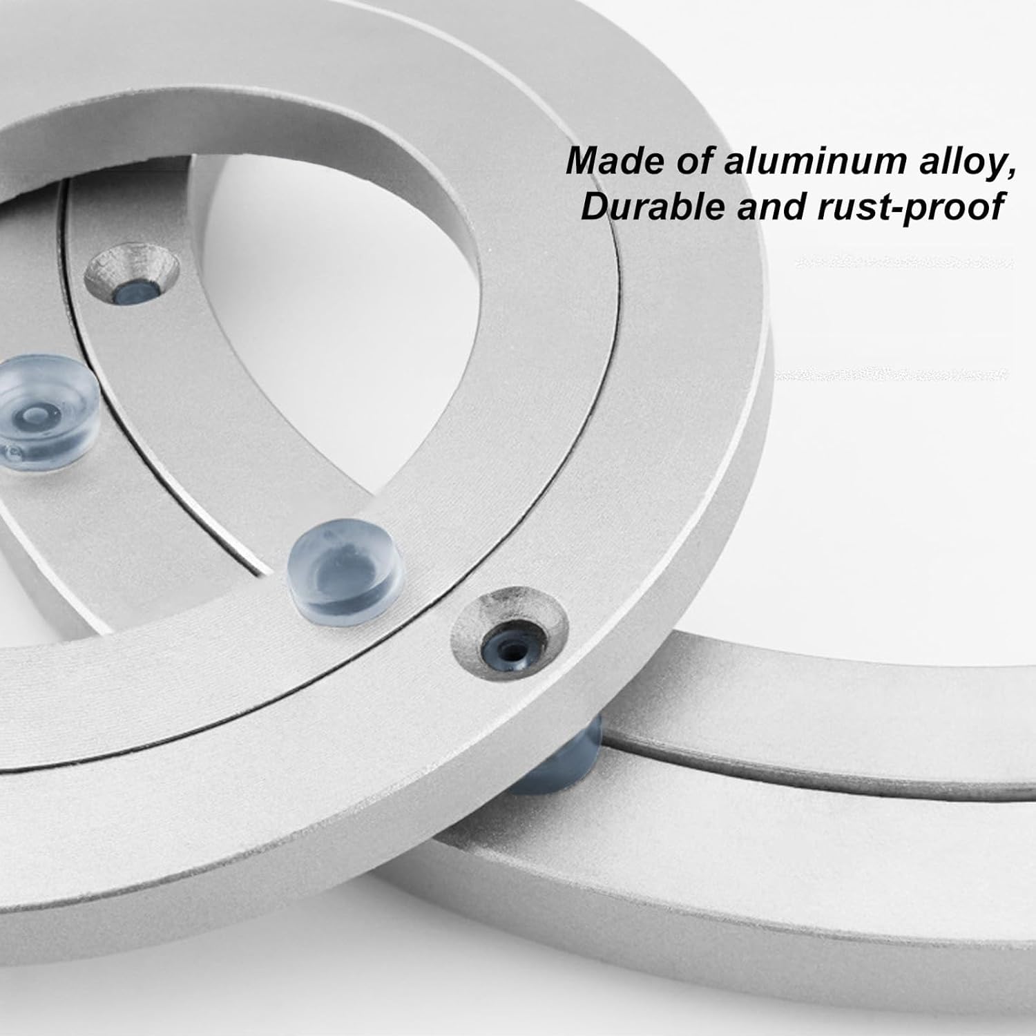 Hardware resistente, giradischi in alluminio con cuscinetto a sfera, 50,8 cm, ideale per riporre e organizzare senza problemi