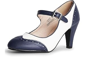 Cute Retro Mary Jane Oxfords: Elevate Your Style with Timeless Charm
