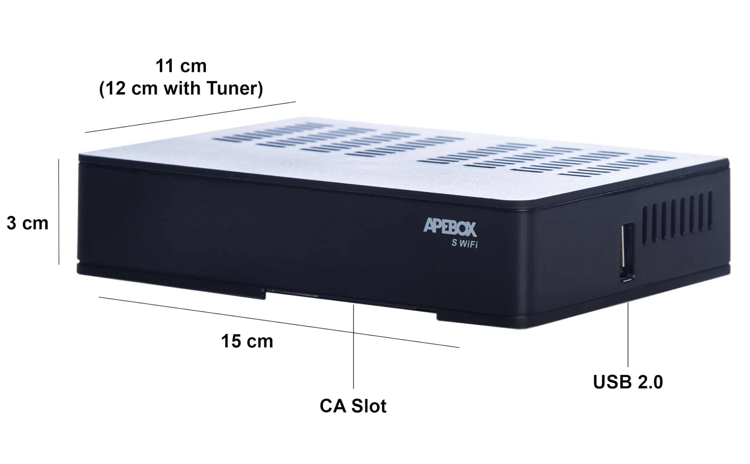 APEBOX S WiFi, DVB-S2 Full HD Receptor Satélite FTA H264, WiFi Integrado, USB 2.0, y Youtube, un Gran Receptor con Unas prestaciones excepcionales ¡Aprovecha el Momento!