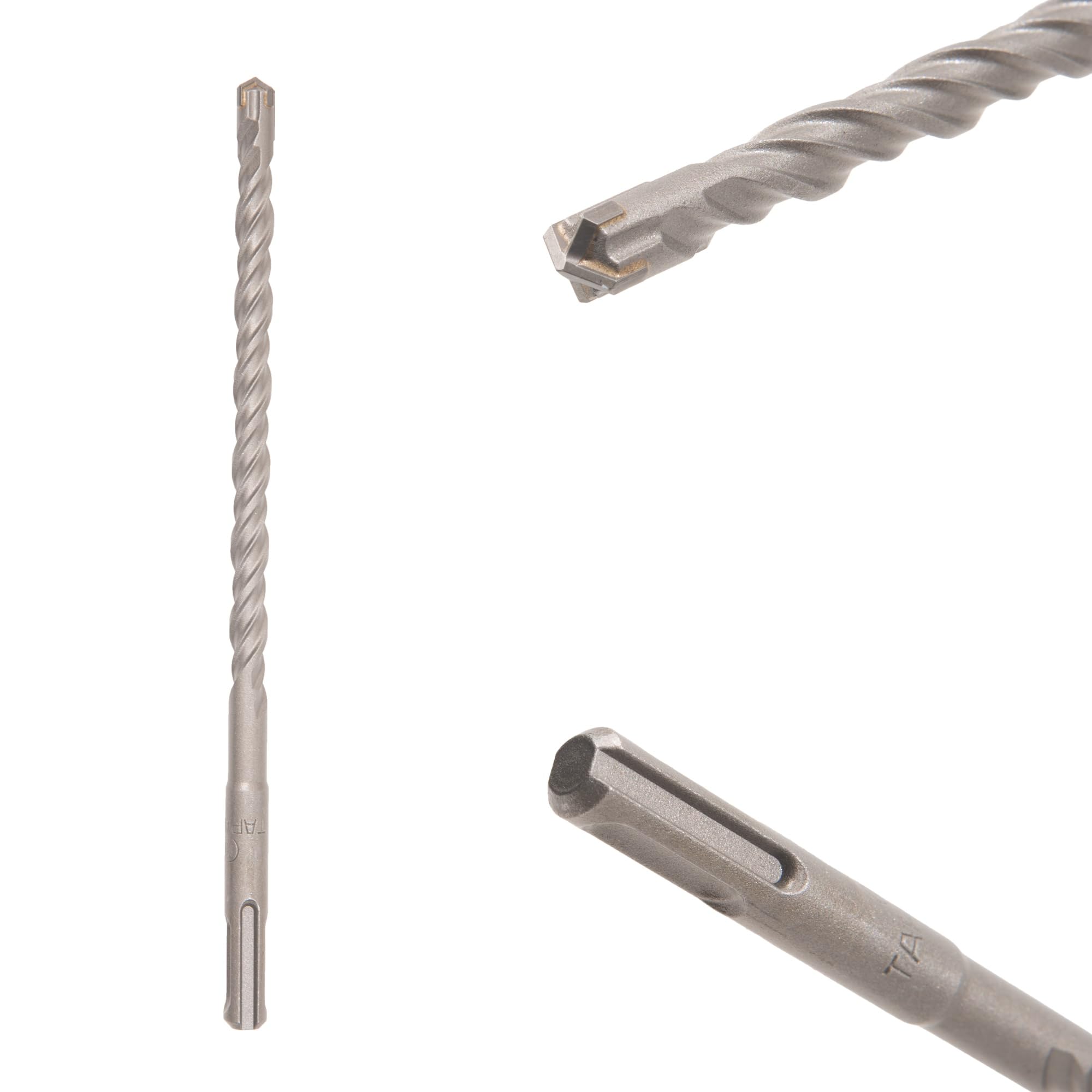 TAPARIA 10mm Cross Point Tip SDS Plus Hammer Drill Bit for Concrete/Masonry Drilling (HDC 10210, 10x150x210 mm)-Home, DIY, Professional, Construction, Brick, Wall-Drilling-image-32