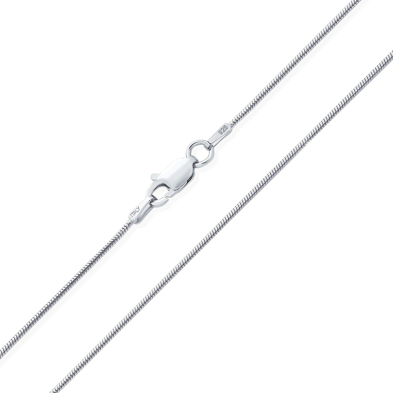 Gioielli con collana di perline a catena di serpente da 18/20 pollici 2 mm in argento sterling 925 – acquista a prezzi convenienti sul marketplace