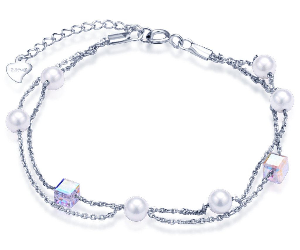 Distanziali Per Bracciale Collana a Più Fili In Argento 925