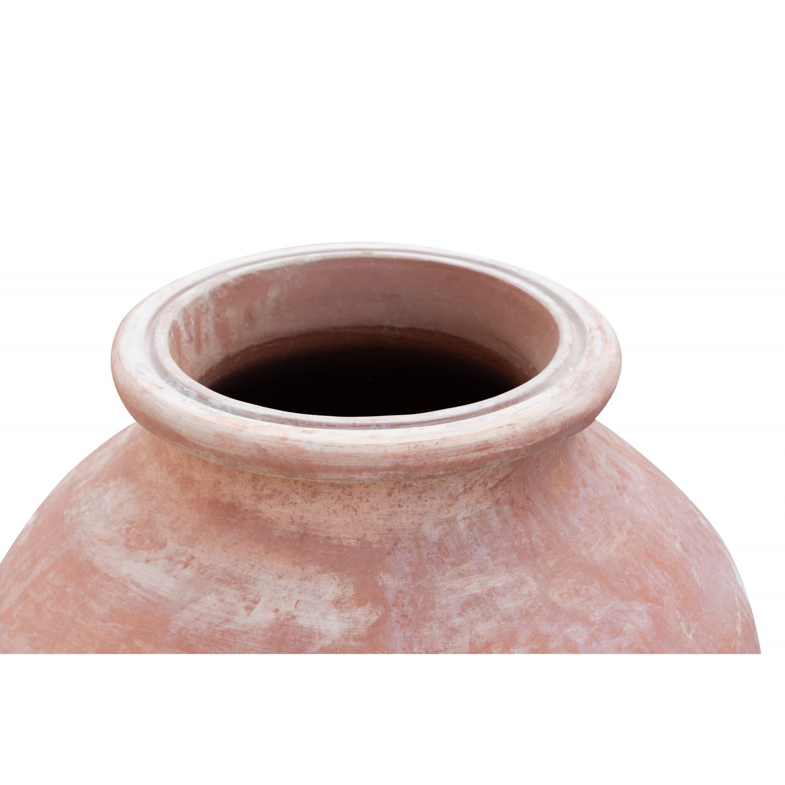 Biscottini Vasi terracotta grandi da esterno 97x102x97 cm Made in Italy | Vasi per piante grandi artigianali | Vaso terracotta grande
