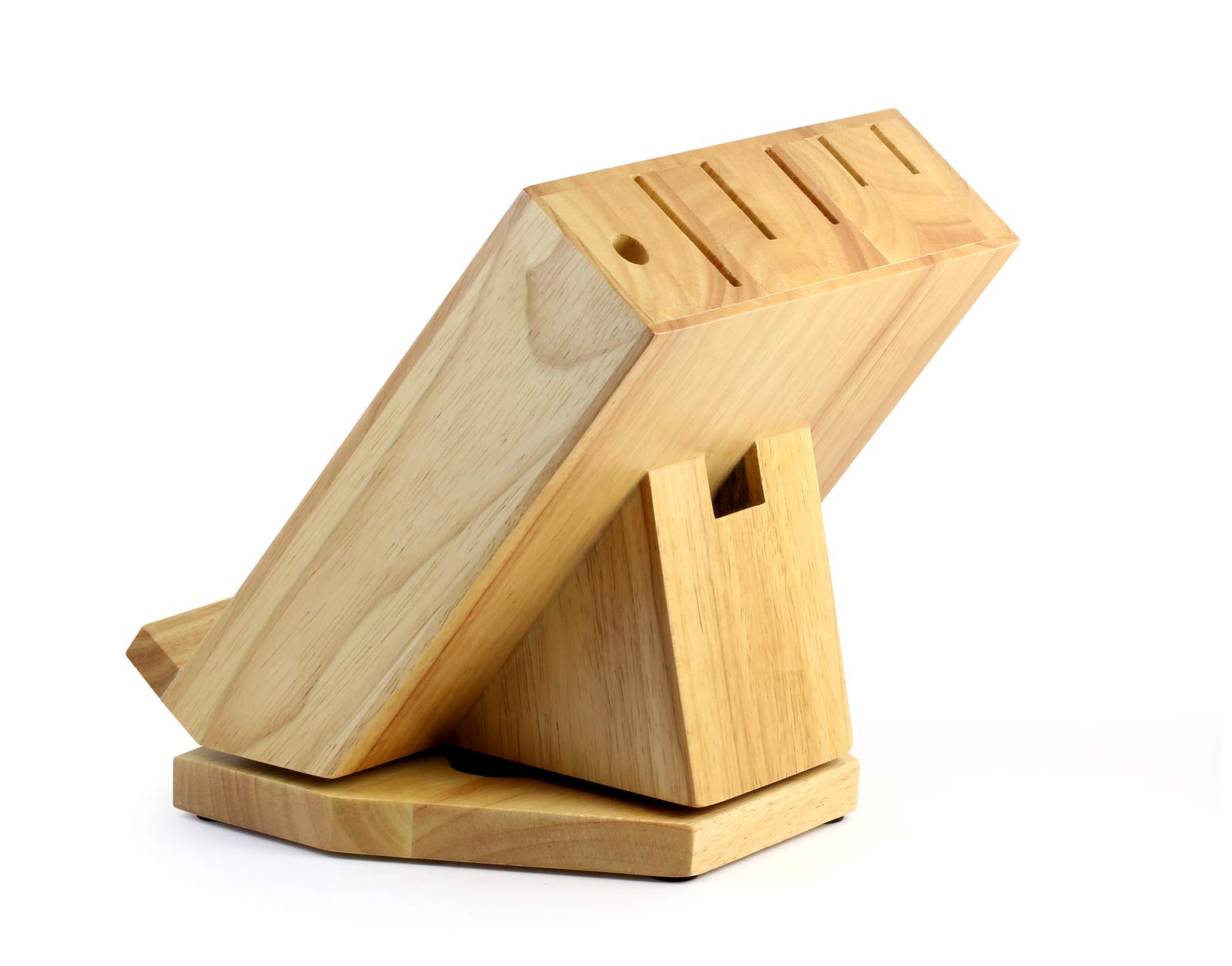 CS Kochsysteme Messerblock 056940 Schneidwaren, Edelstahl, 8-teilig, schwarz, 38 x 28,3 x 39,4 cm