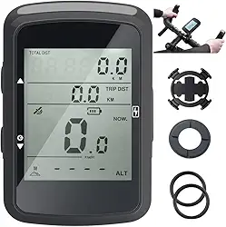 GPS Bike, Velocimetro Bike, Ciclocomputador para Bike, Ciclocomputador GPS, Computador de Bicicleta Sem Fio, Velocimetro Digital Odometro Bike Sem Fio