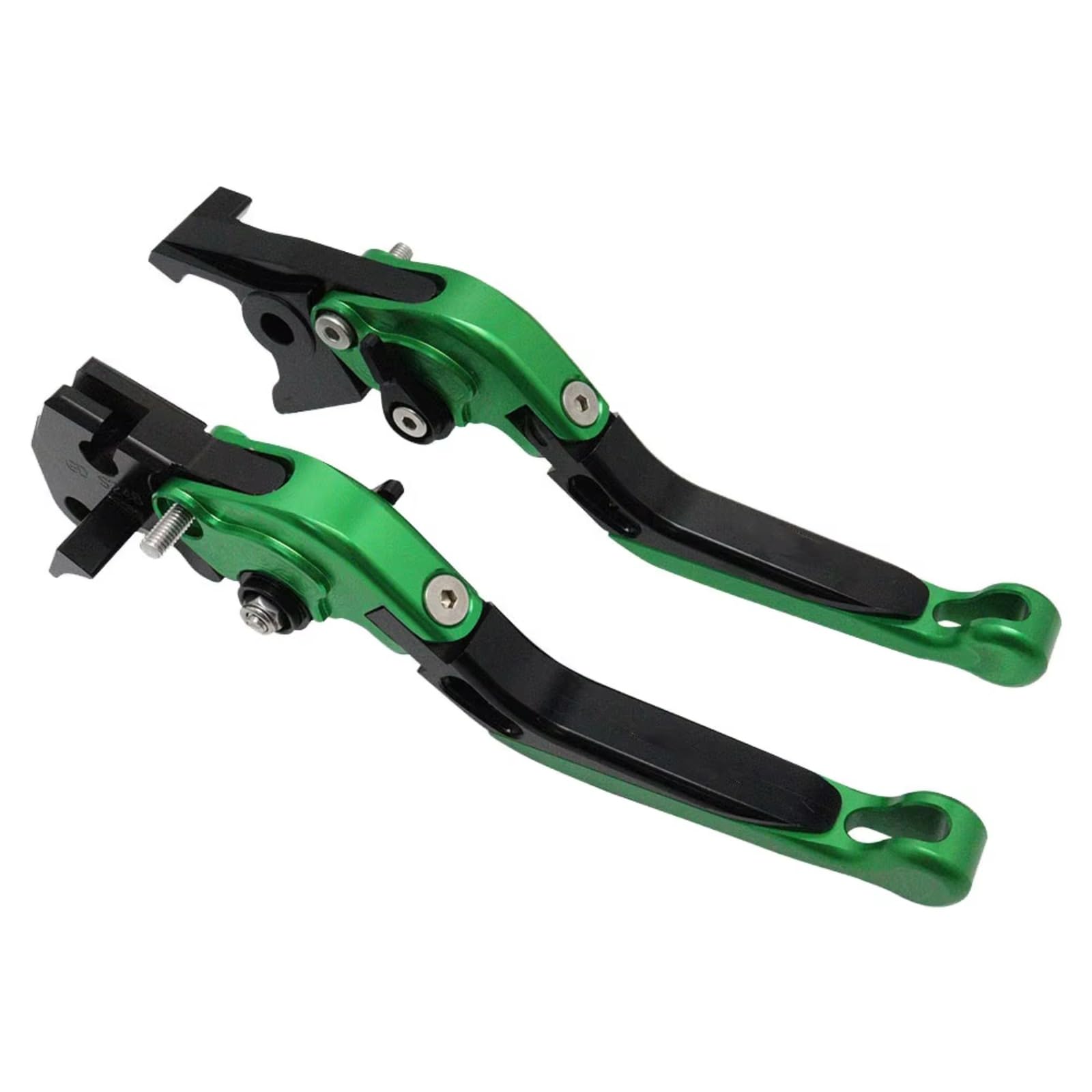 Per C400X Per C400GT 2019 2020 Accessori Per Moto Leve Freno Frizione In Alluminio CNC Leve Manubrio Pieghevoli Ed Estensibili Con Impugnatura Corta Kit Leve Moto(Green)