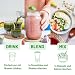 UKKO Vital Greens Superfood Pulver– Spirulina, Matcha, Wheatgrass & 5 Herbs+ Magnesium & Rich in Macronutrients, Micronutrients & Fiber–120g