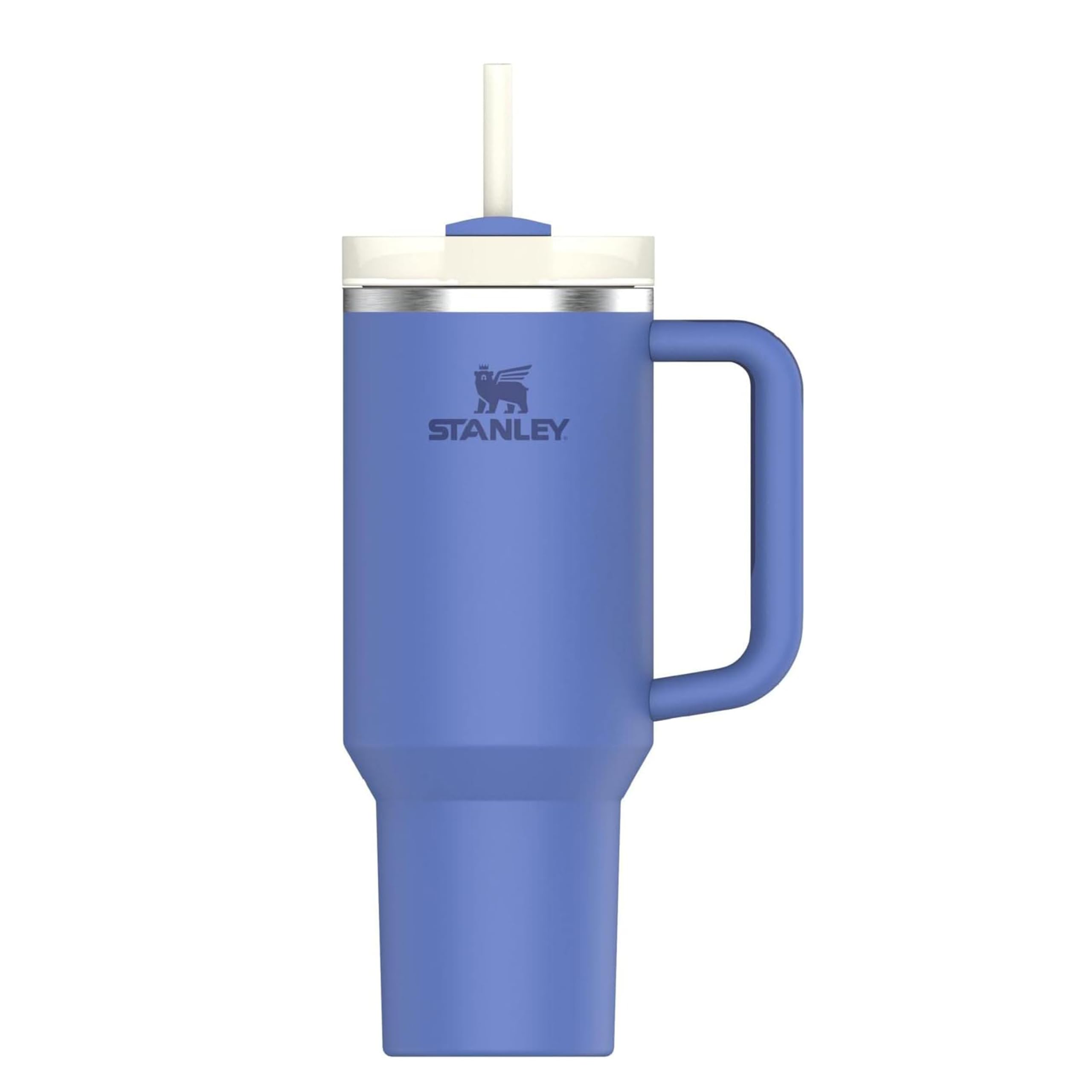 Stanley Quencher H2.0 FlowState Stainless Steel Vacuum Insulated Tumbler with Lid and Straw for Water, Iced Tea or Coffee, Smoothie and More, Iris, 40 oz