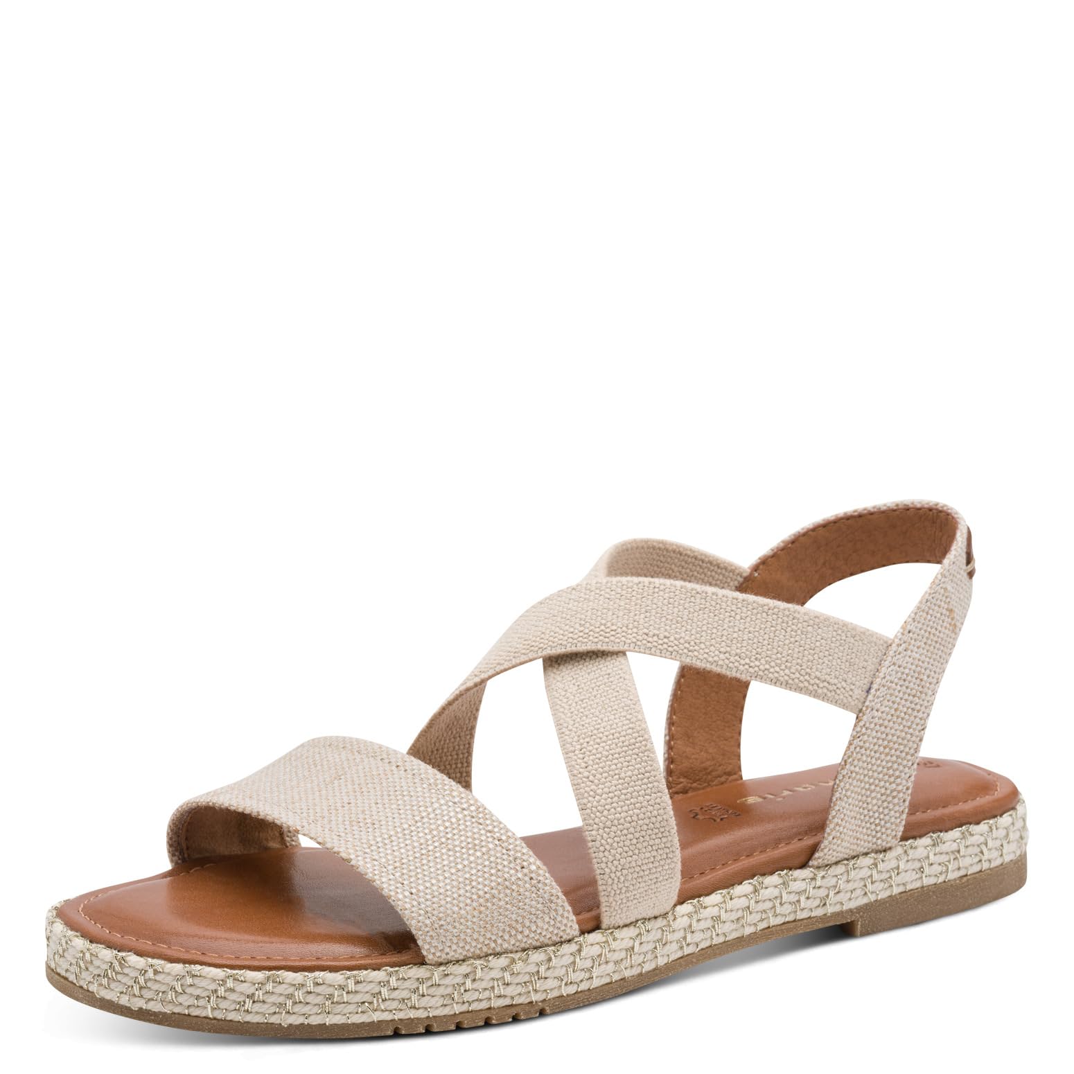 Tamaris Women’s sandal flat beige 3.5 UK