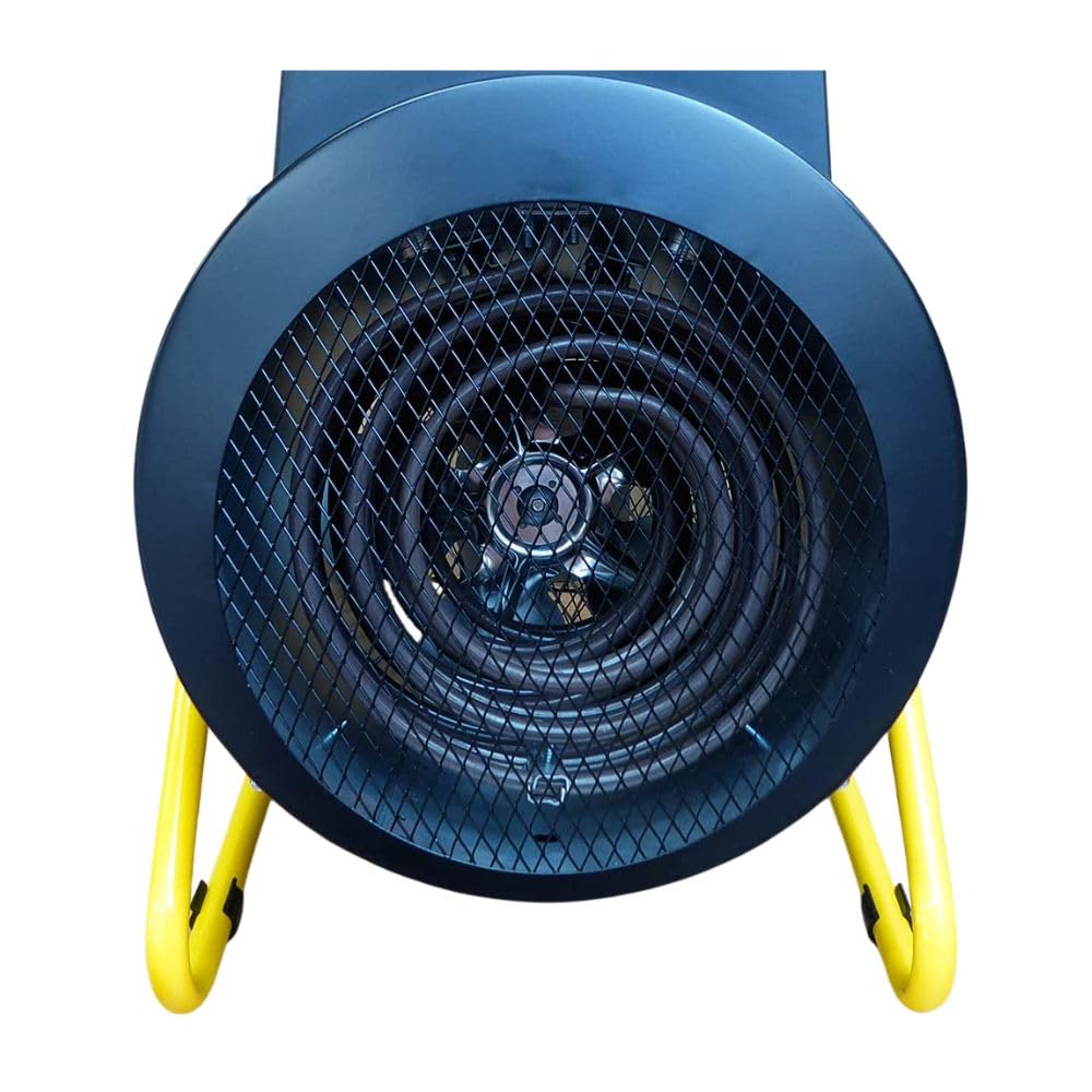 Aerotermo Eléctrico Industrial 5KW Calefactor Portátil y Ligero con Termostato Ajustable- EH CANNON BGP 05