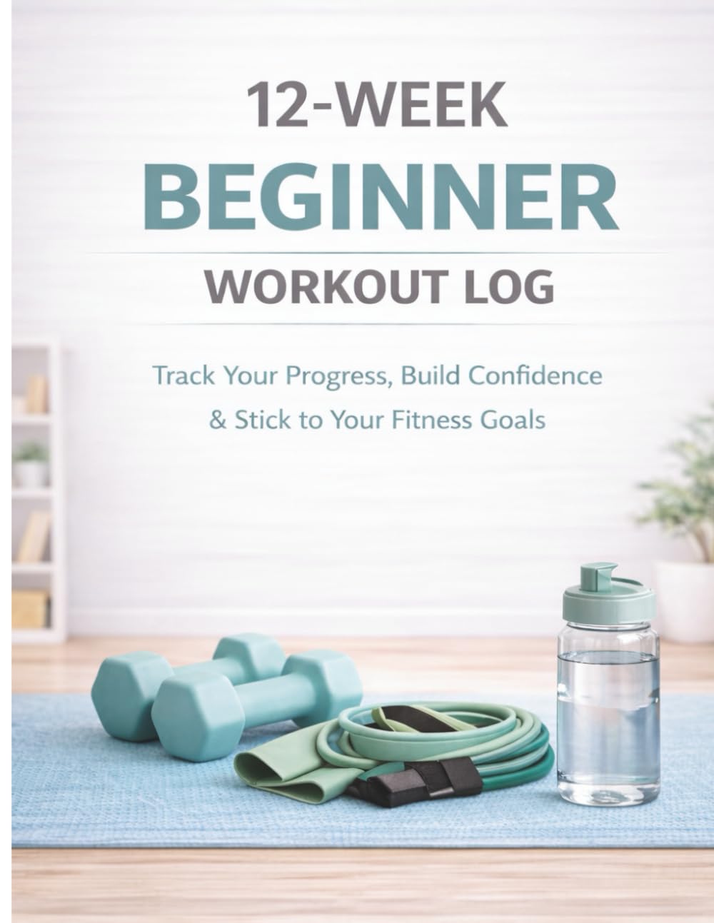 12-Week Beginner Workout Log: Track Your Progress, Build Confidence & Stick to Your Fitness Goals