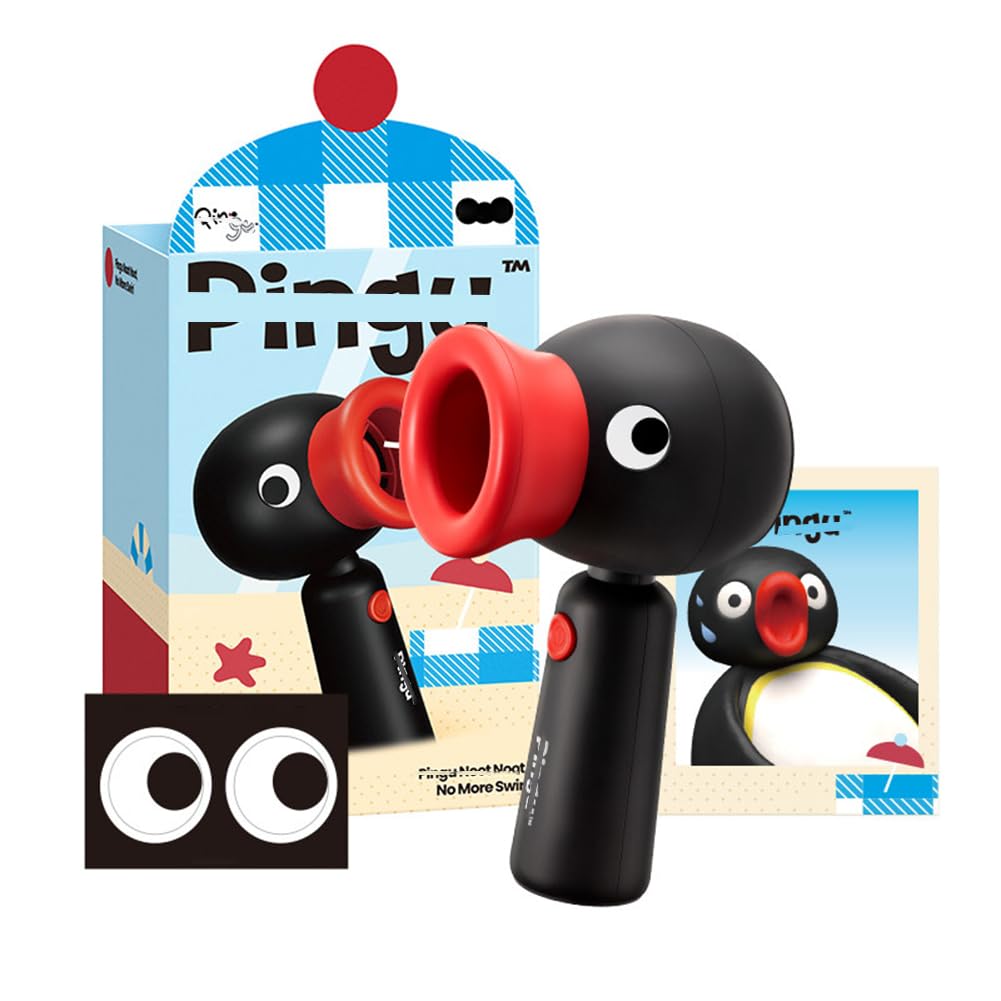 Amazon.co.jp: [BAOWENBEI] ピングー 扇風機 小型 可愛い ペンギン