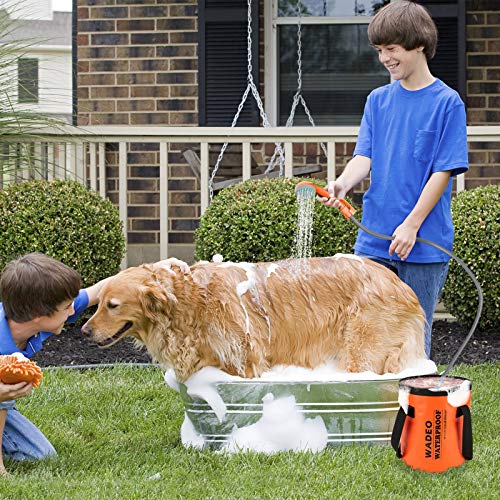 WADEO - Soffione da campeggio portatile, docce da