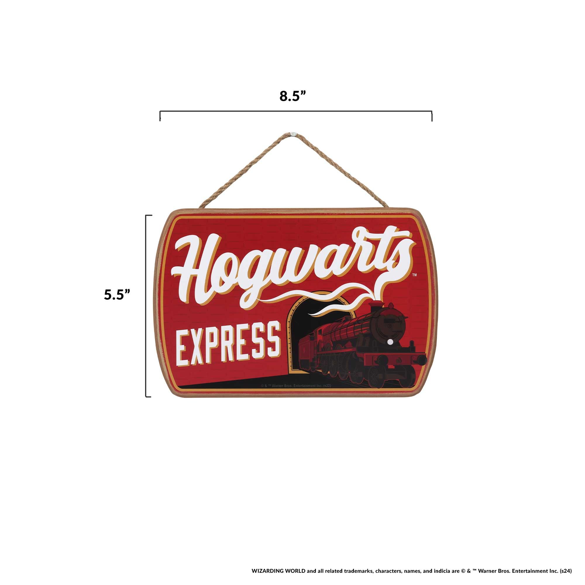 Amazon.com: Harry Potter Hogwarts Express Hanging Wood Wall Decor