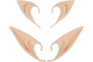 Maleficent Contacts: Skeleteen Costume Elf Ear Cuffs