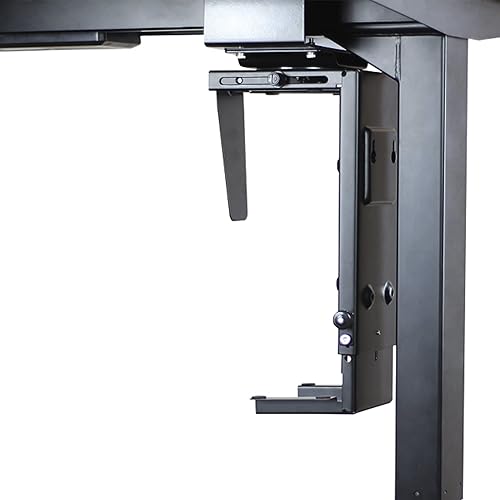 Progressive Automations Progrerssive - Soporte ajustable para CPU y kit de espaciador, soporte de escritorio para PC. Accesorios de escritorio de pie