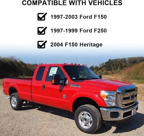 Miniatura 9 de Cables de pestillo inferior de la puerta lateral derecha trasera izquierda para 1997-2003 F150 2004 F150 Heritage 1997-1999 F250 Reemplaza#