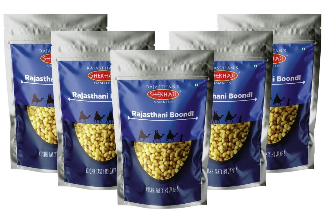 Shekhaji Boondi Plain | Rajasthani Boondi | Raita Boondi Snacks | Plain Boondi | Rajasthani Sada Boondi | Boondi Namkeen (1kg) (B0C576RS88) Amazon Price History, Amazon Price Tracker