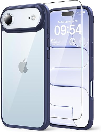 Miniatura 96 de TAURI - Funda a prueba de golpes para iPhone 15 Plus de 6.7 pulgadas, 3 en 1, no se pone amarilla, con 2 protectores de pantalla, protección
