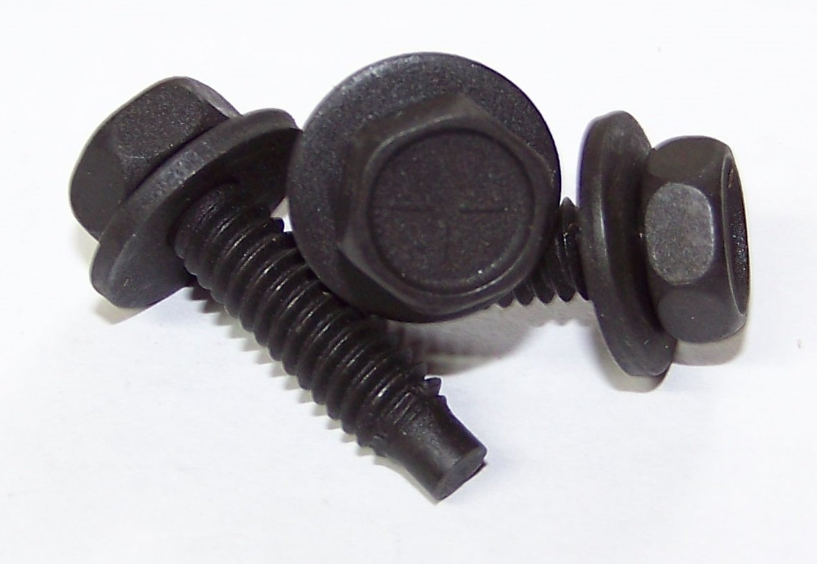au-ve-co PRODUCTS 500 Bulk Qty-1/4-20 X 1 Body Bolt W/Free Spinning Washer & Dog Point(9480B2)