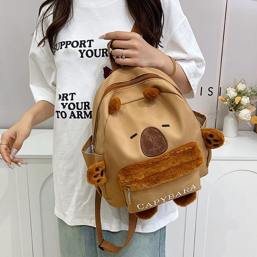 【新品】かわいいカピバラぬいぐるみリュック Amazon.co.jp: リュック ぬいぐるみバックパック 子供用