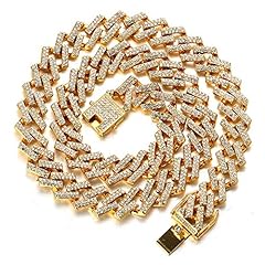 Clear Diamonds Gold Plated Necklace