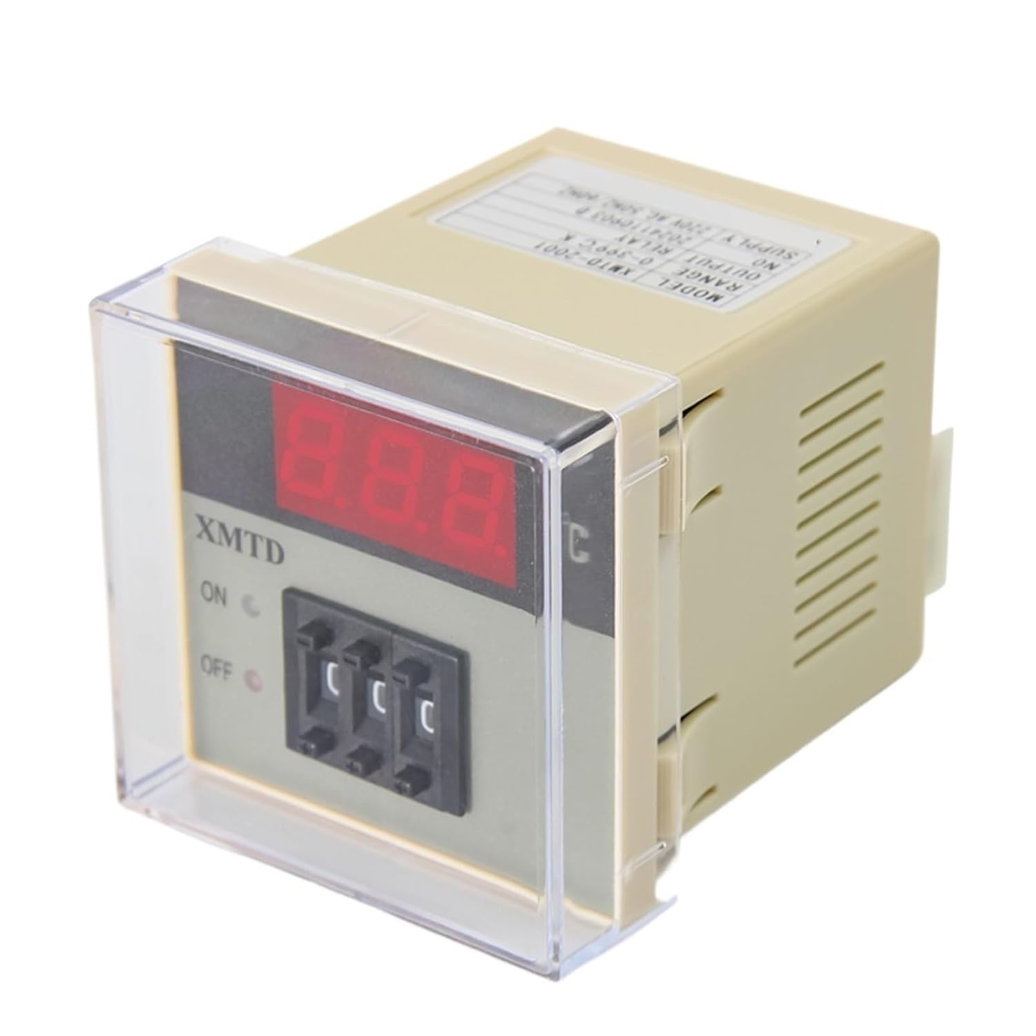 1Pcs XMTD-2001 Mechanical Adjustable Temperature Controller 0-399C Thermostat Input K Type Thermocouple Output Relay