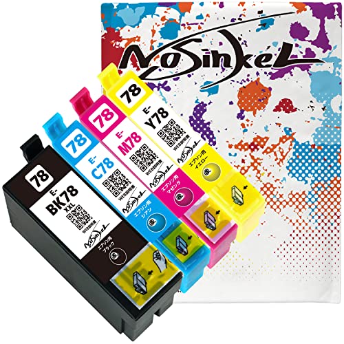 Amazon.co.jp: 【Nosinker】 IC4CL78 EPSON エプソン 対応 IC78 インク