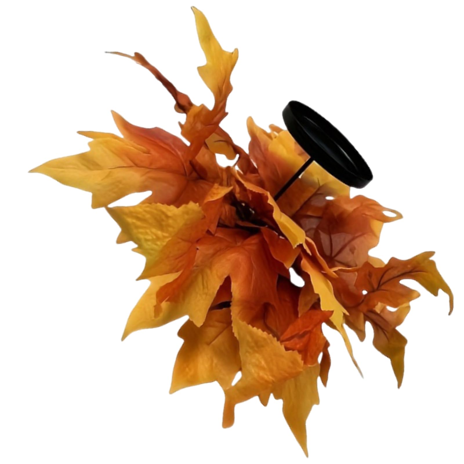 Seasonal Metal Holders Decors with Fall Winter Pumpkins Perfect for Creating Holiday Christmas Atmospheres Seasonal Holders