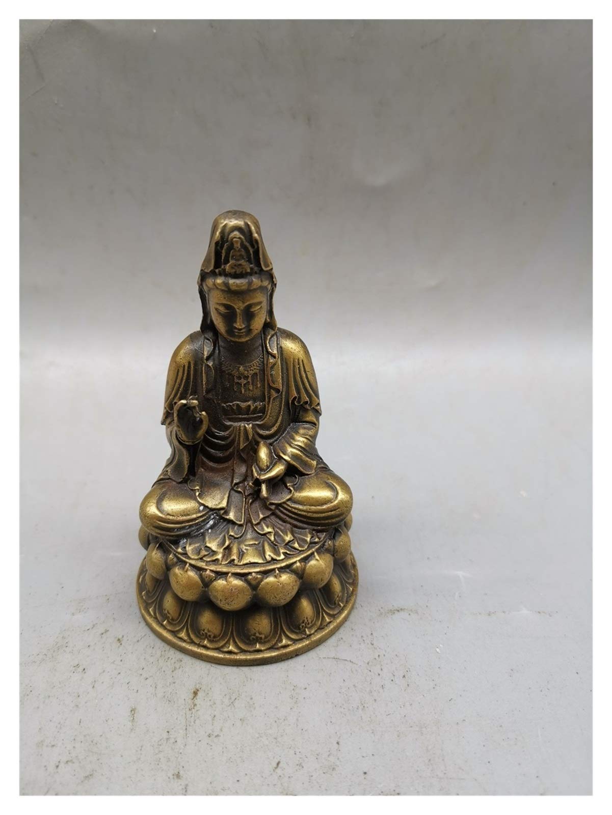 Amazon｜観音菩薩像 仏の装飾品 観音菩薩の祝福 仏像 中国の