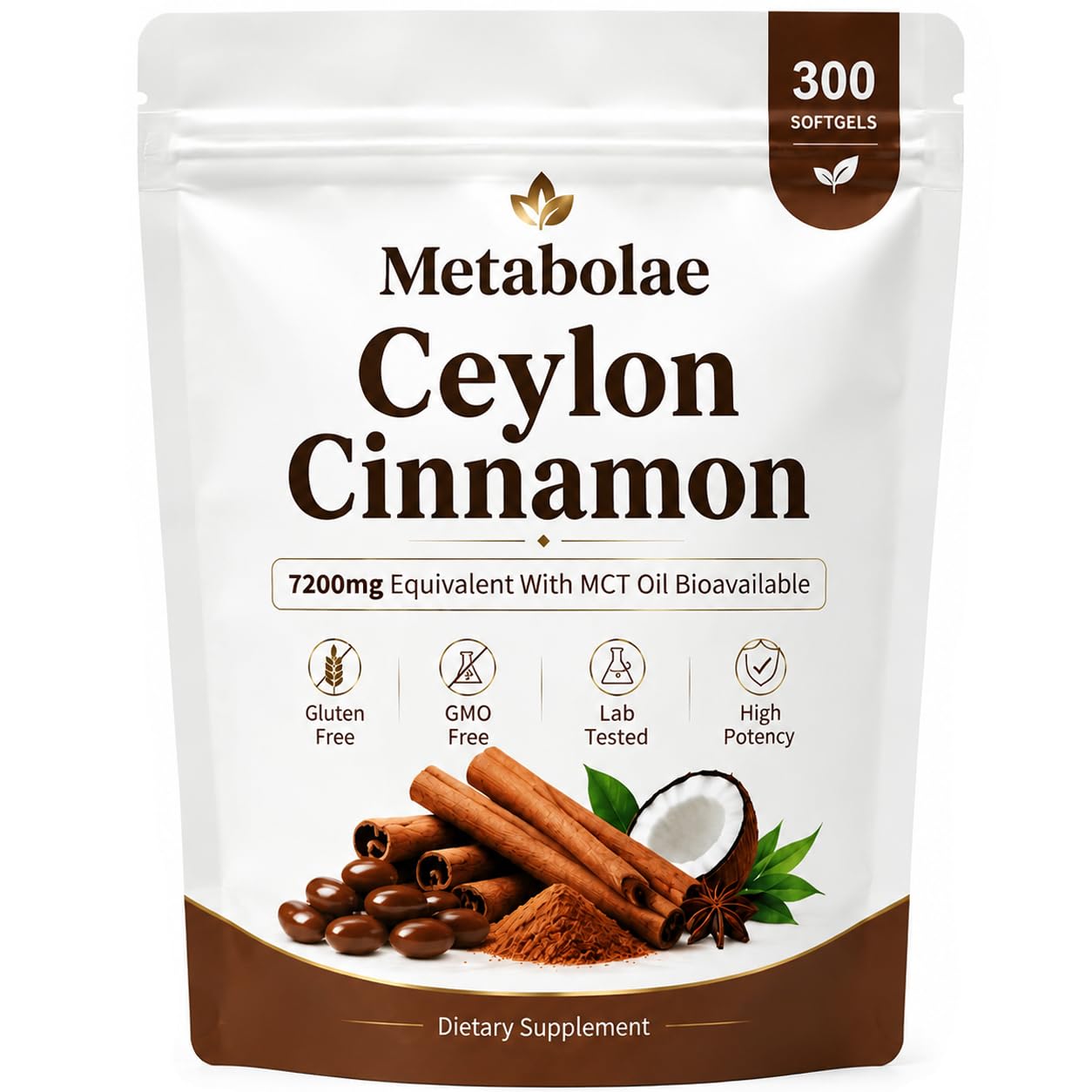 Metabolae Ceylon Cinnamon with MCT Oil