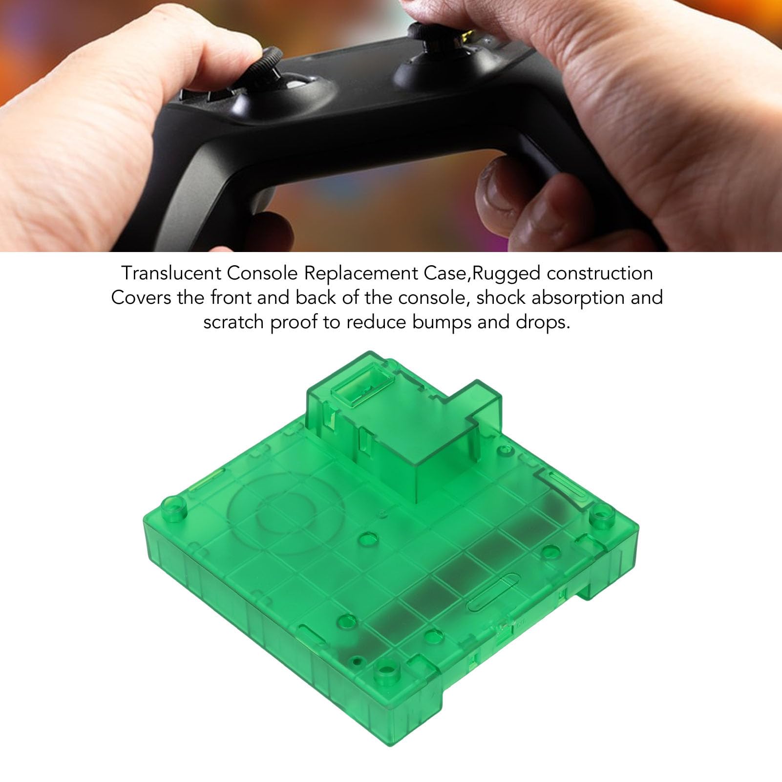 Generic Funda de Repuesto Translúcida para Consola GameBoy Player DOL-017, Fácil Instalación, para Entusiastas de los Juegos y GBC