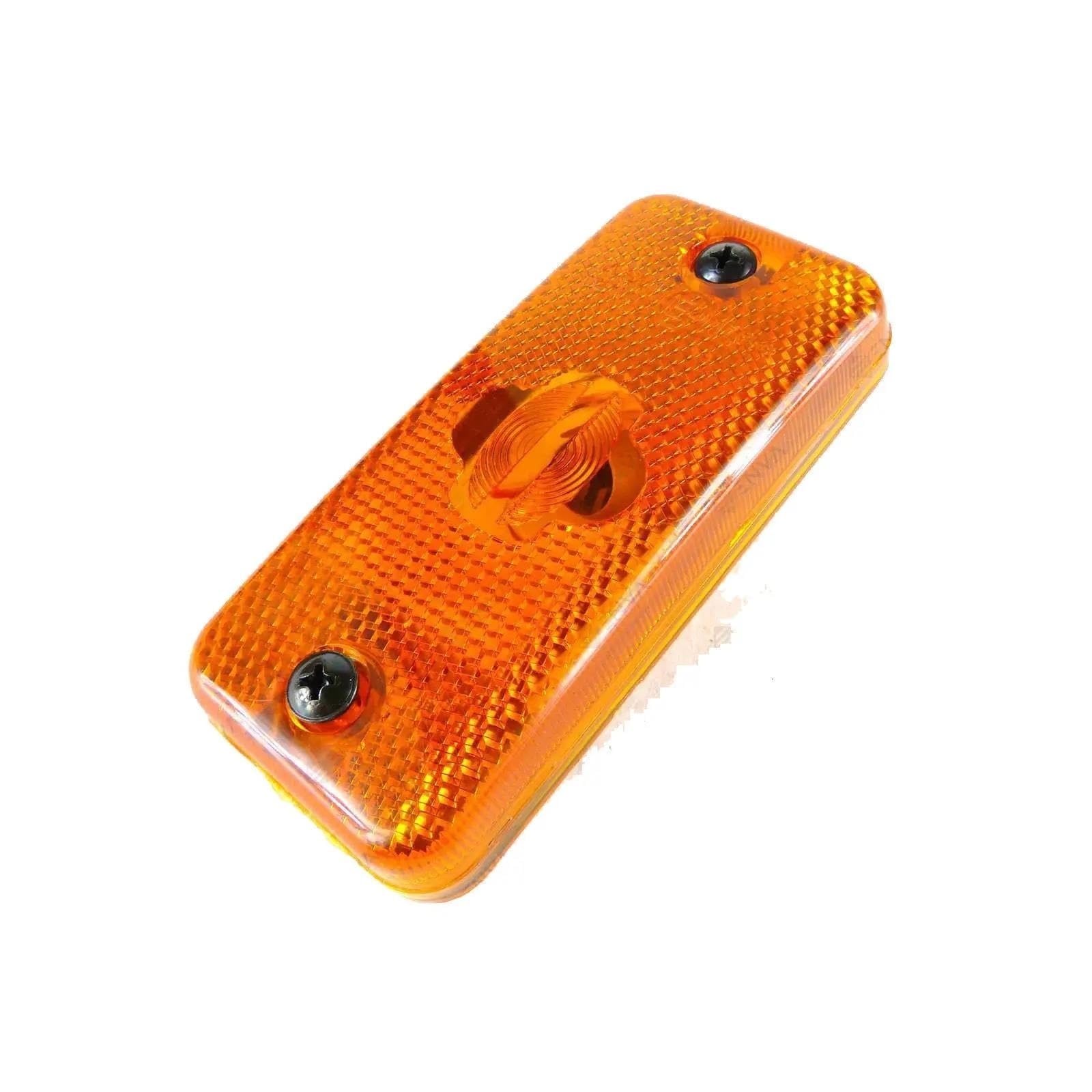 Luces de giro Luz LED Intermitente Coche Luz Posición Lateral Naranja Cubierta Exterior Remolque Camión Sin Lámpara Para Volvo Fl/fe 2006-2010 2011500308514 intermitente