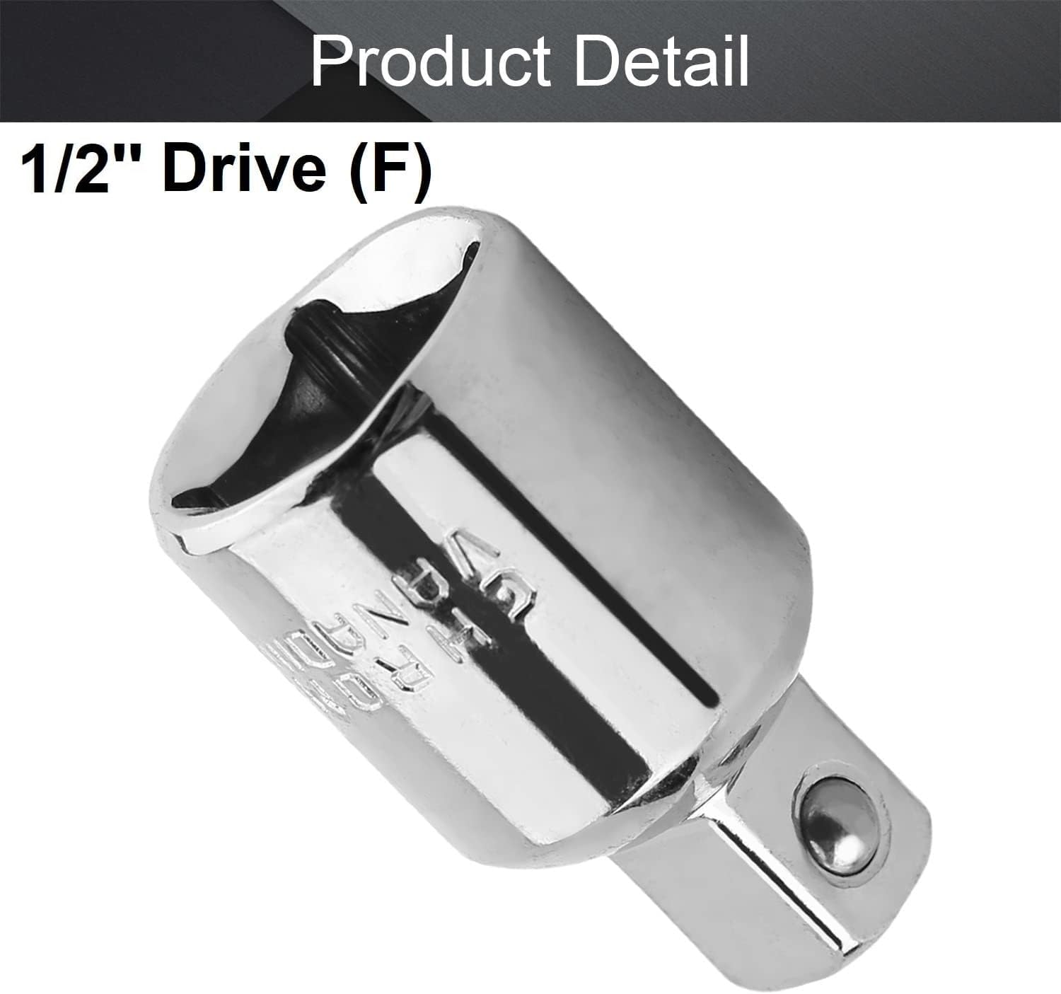 Impact Socket Adapter - 1/2" to 3/8" -3 Impact Socket Adapter - 1/2" to 3/8" -3