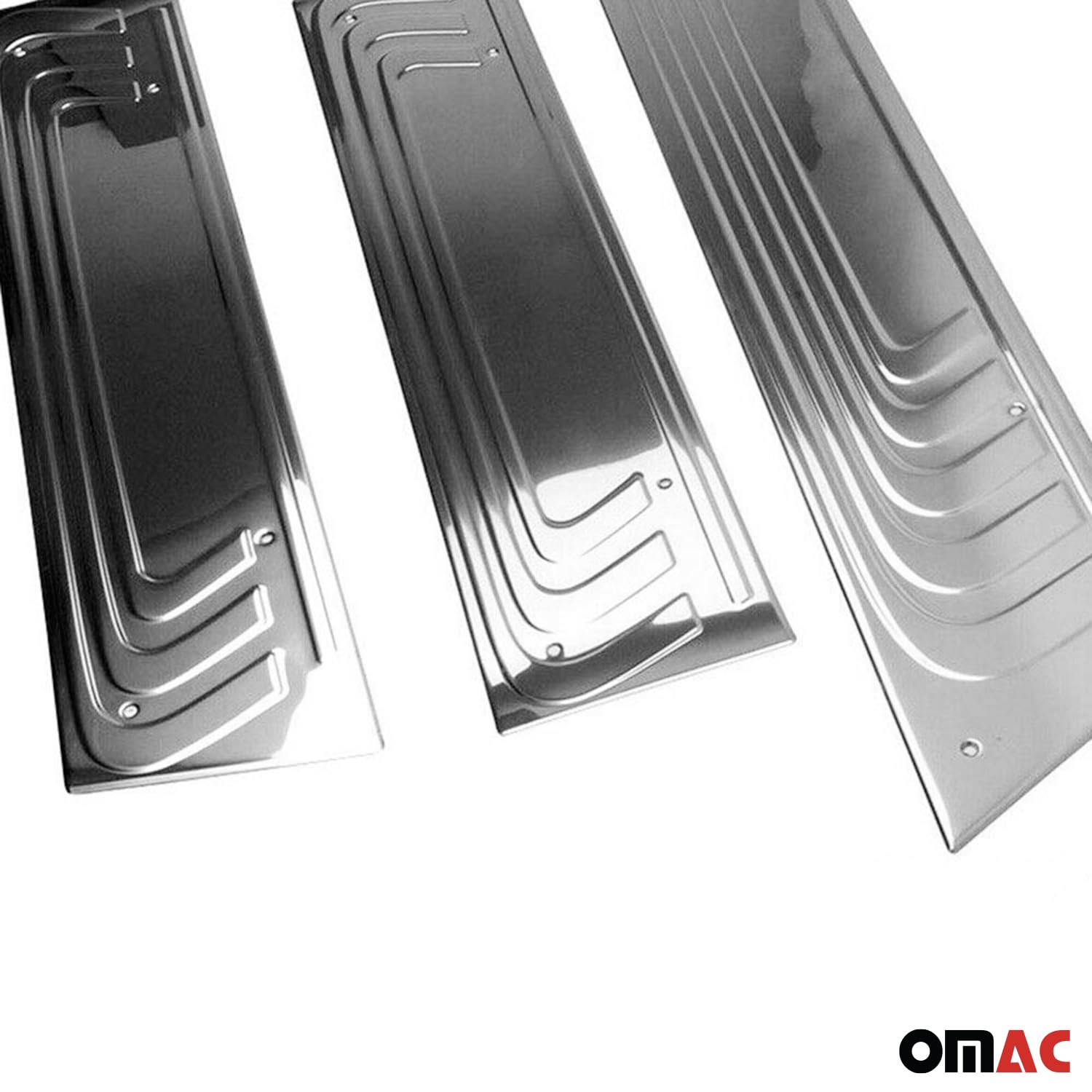 PARABORDO ACCIAIO INOX OPACO per MERCEDES VITO CLASSE V W447 2014 - SET
