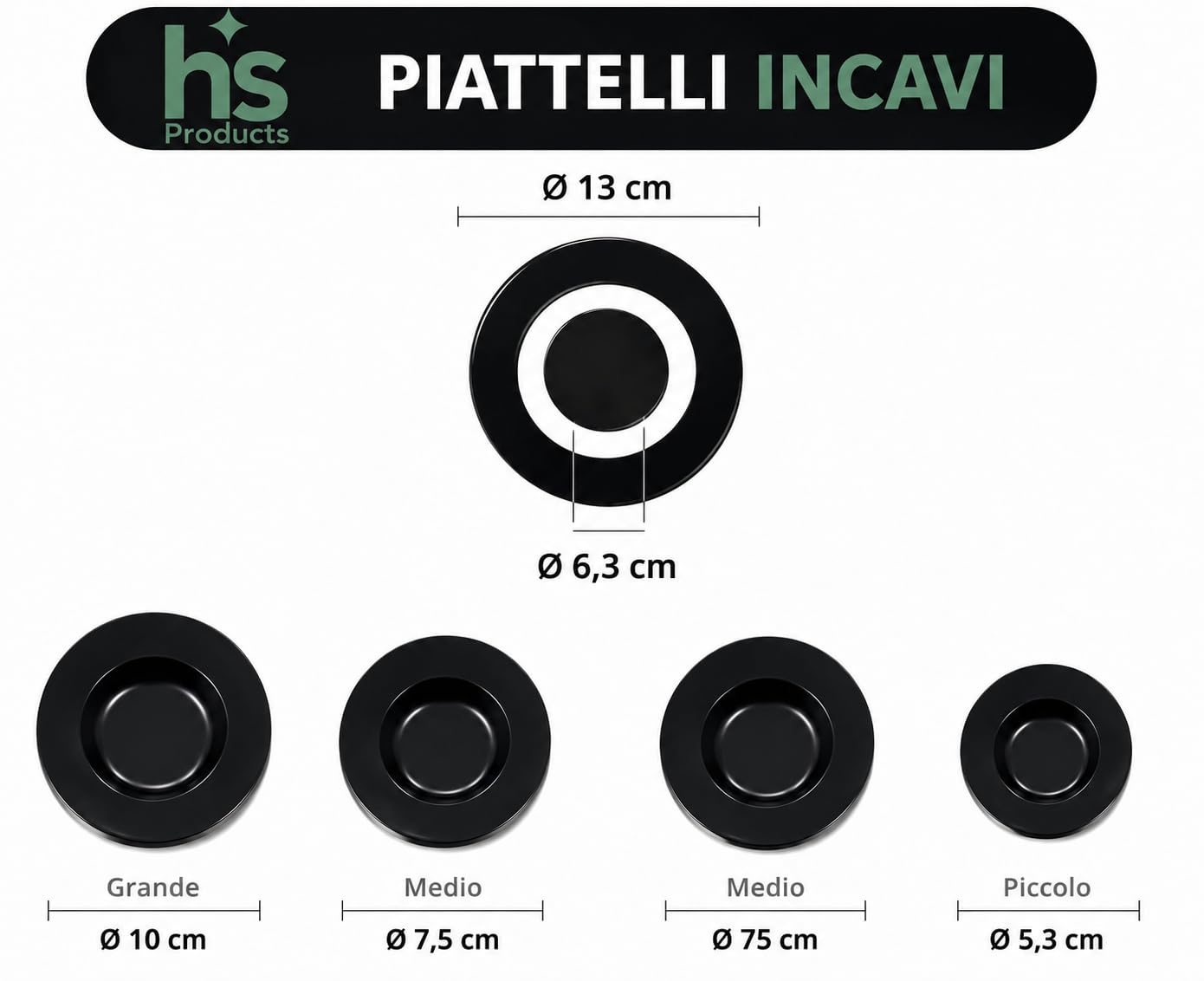 Kit Ricambi Cucina a Gas 10 Pezzi | 5 Bruciatori + 5 Piattelli Compatibili con modelli, Nardi, Ariston, Indeset,Hotpoint |Accessori Fornelli Alta Qualità"