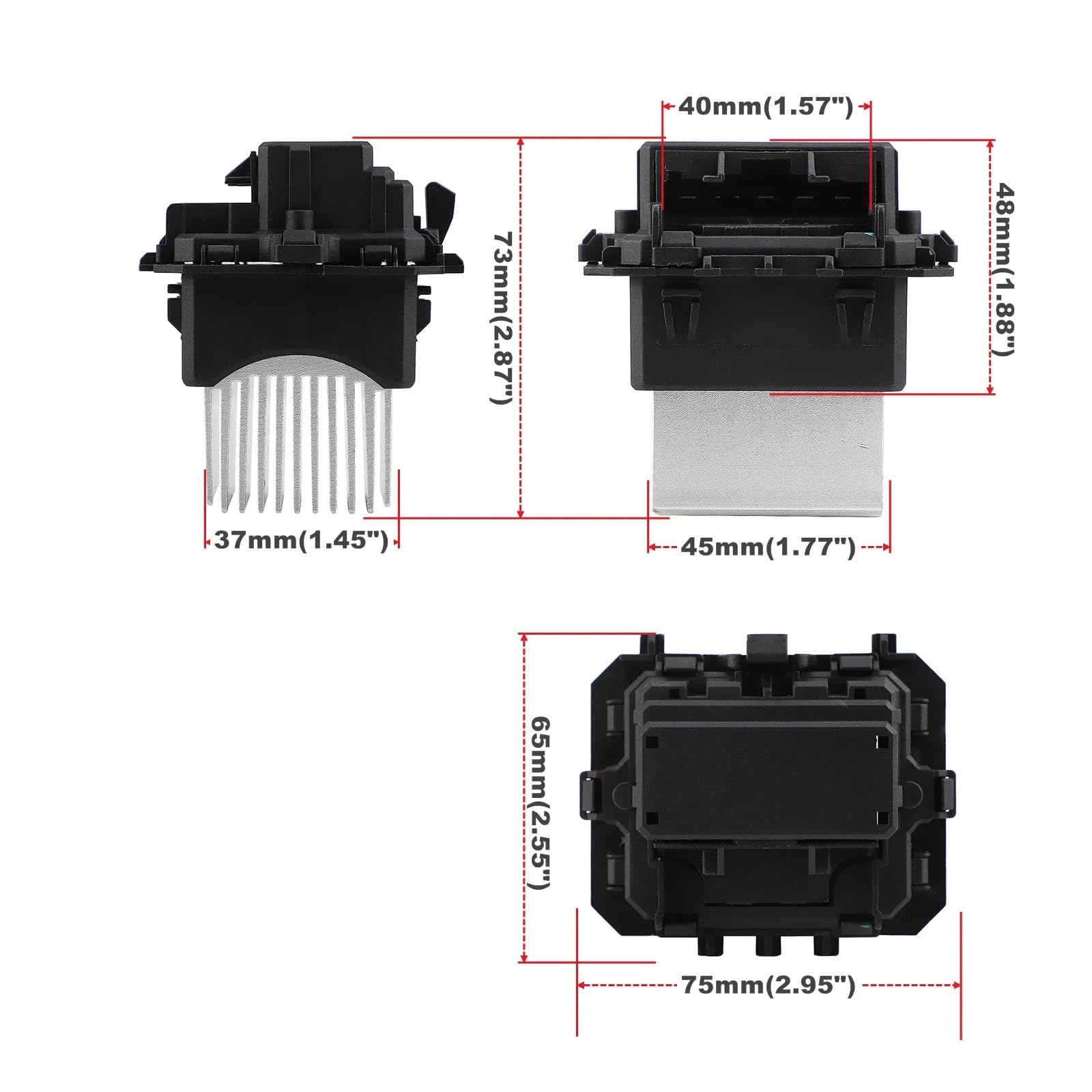 Para Citroen Para Resistencia motor soplador