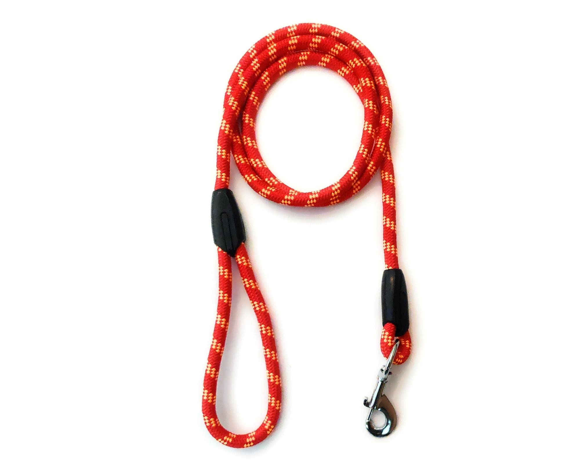 PetWag Nylon Dog Rope Leash, Small - 48 inche (4ft), Red - 9mm (B07TN78FMV) Amazon Price History, Amazon Price Tracker