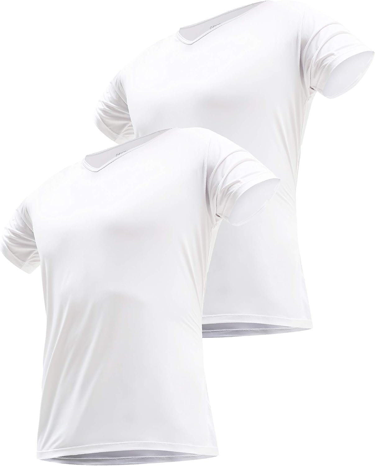 99モール 極さら感動インナー メンズ お買得 冷感 半袖 肌着 吸汗速乾 クルーネック 2枚組 抗菌防臭 Vネック