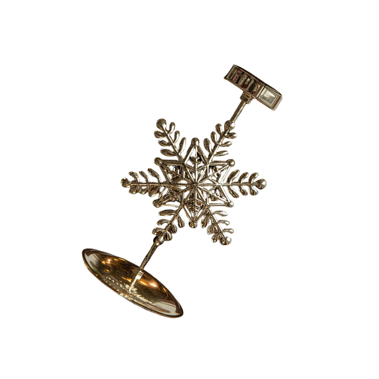 Kalttoy D Ecorative Iron Stan With Christmas Pattern Holder Candlestick For Ining Room An Centerpieces Ecors Holiday Ecorative Candelabra
