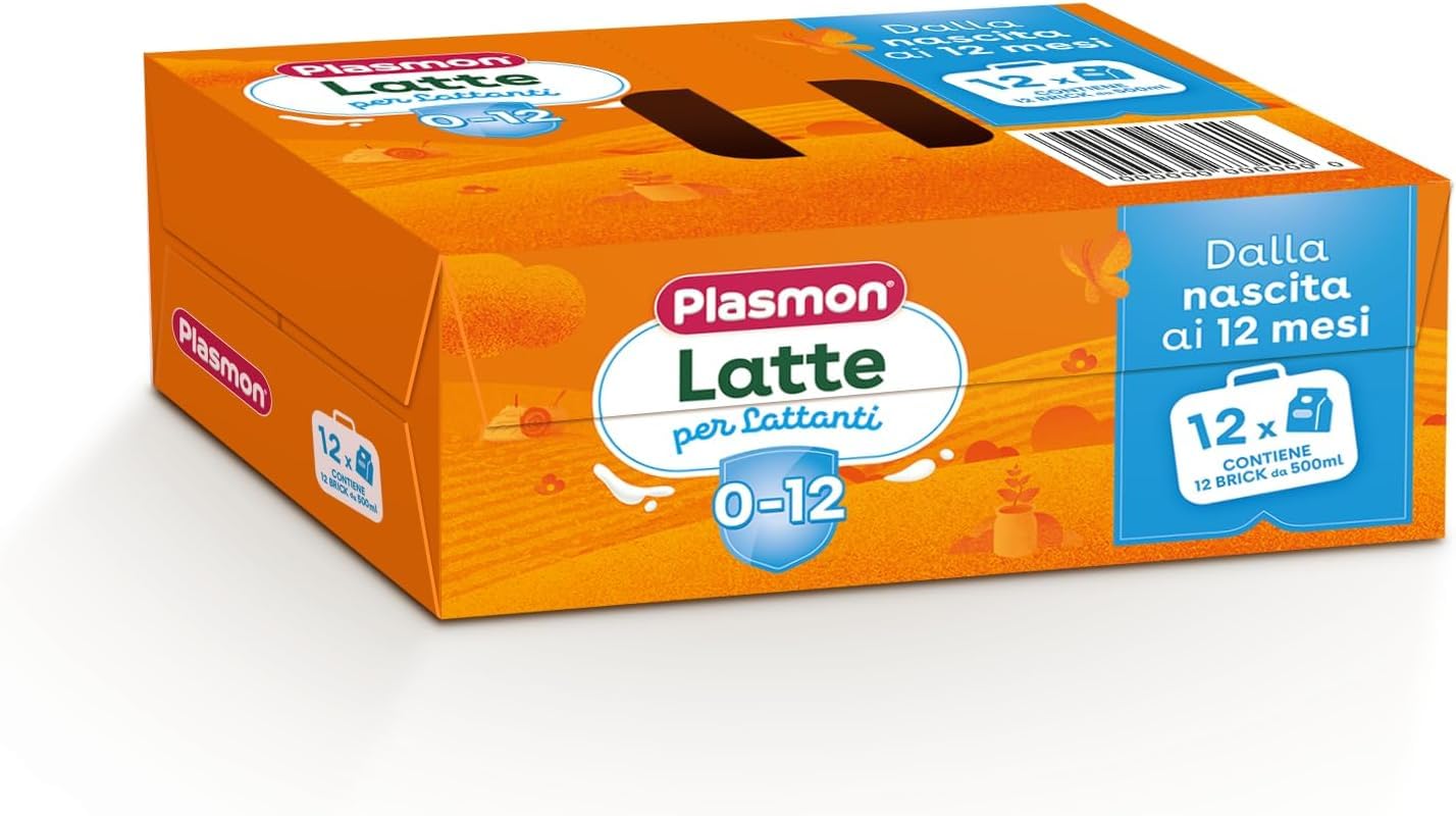 Plasmon Nutrimune Liquido 0-12 mesi 500ml (12 confezioni)
